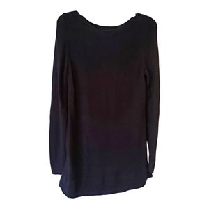 Ann Taylor factory black long‎ sweater